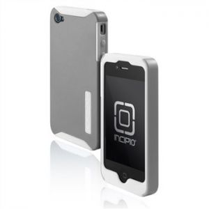 Чехол Incipio Silicrylic Hard Shell Case White/Silver for iPhone 4 (IPH-510)